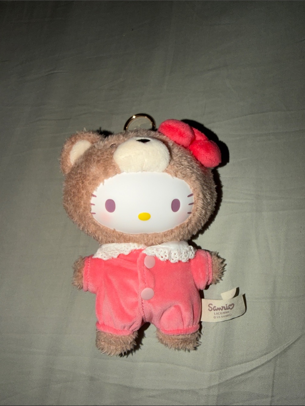 Hello Kitty plush keychain